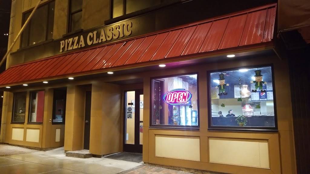 Pizza Classic | restaurant | 180 Genesee St, Utica, NY 13502, USA | 3157353000 OR +1 315-735-3000