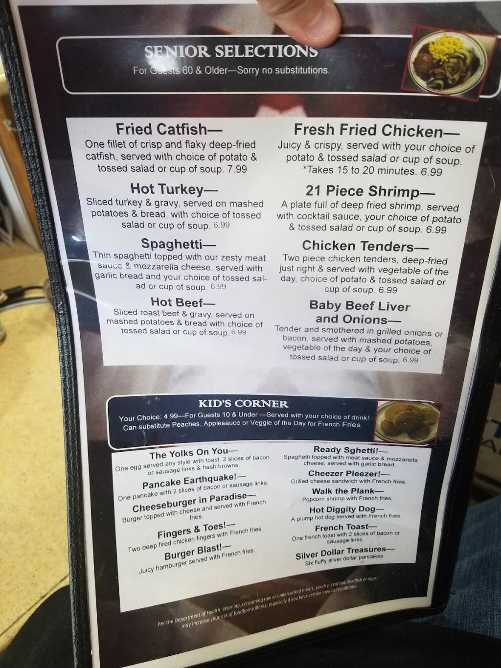 American Table Family Restaurant | restaurant | 216 IN-66, Tell City, IN 47586, USA | 8127722611 OR +1 812-772-2611