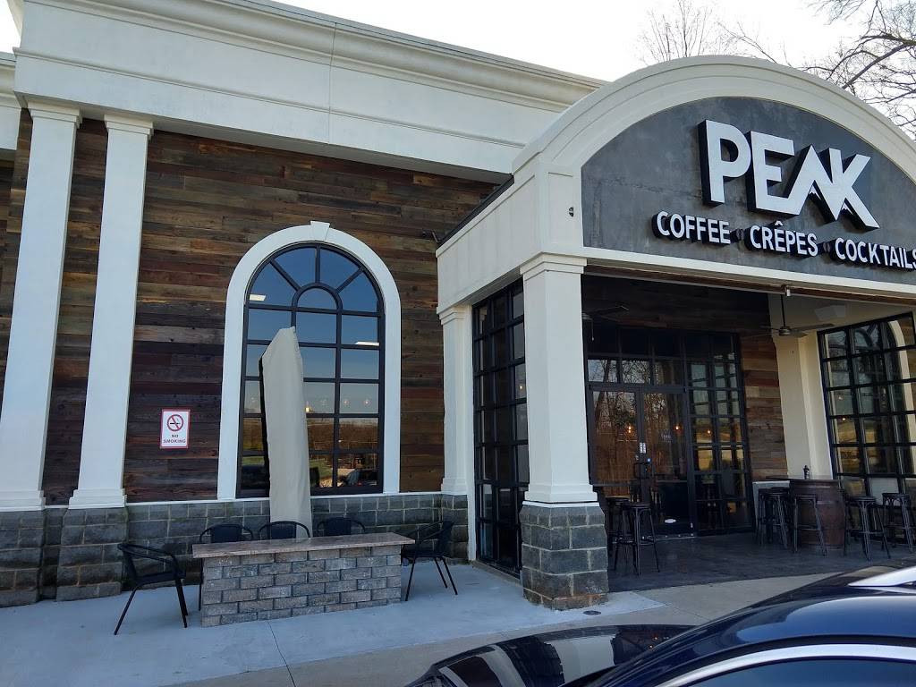 PEAK coffee • crepes • cocktails | night club | 8161 Warren H Abernathy Hwy, Spartanburg, SC 29301, USA | 8649215611 OR +1 864-921-5611