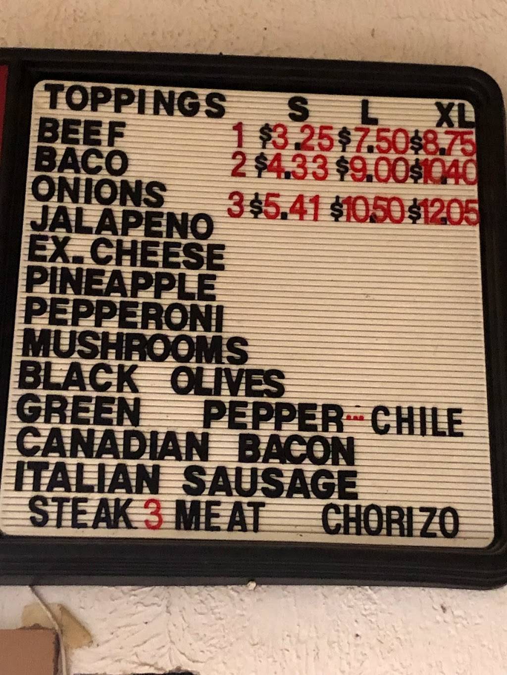 Homestyle Pizzeria | meal delivery | 833 S Main St, Anthony, TX 79821, USA | 9158864532 OR +1 915-886-4532