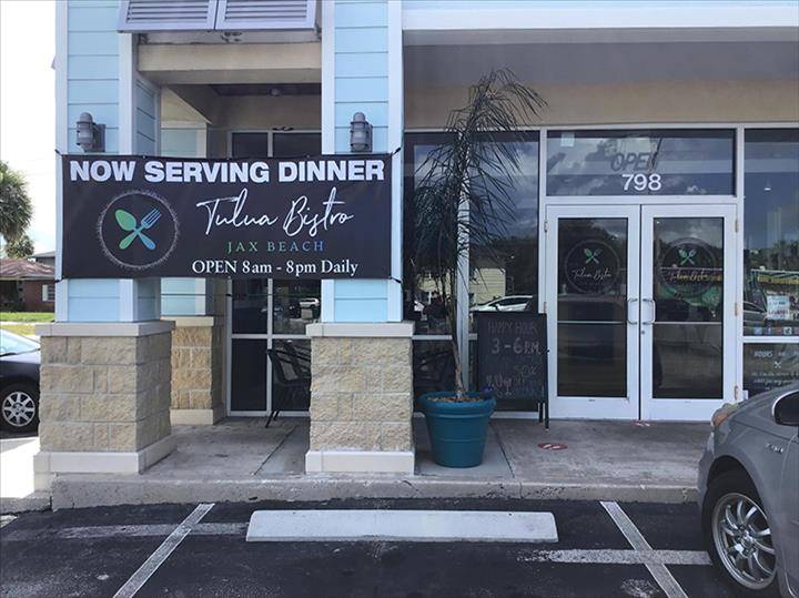 Tulua Bistro Jax Beach | cafe | 798 3rd St S, Jacksonville Beach, FL 32250, USA | 9043720915 OR +1 904-372-0915