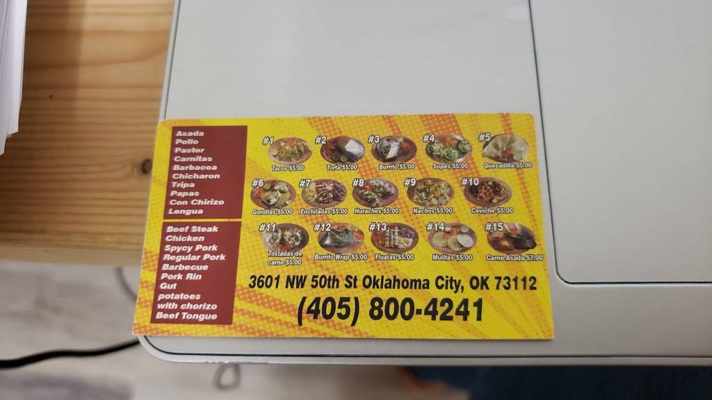 Taqueria La unica | restaurant | 3644 NW 50th St, Oklahoma City, OK 73112, USA | 4058004241 OR +1 405-800-4241