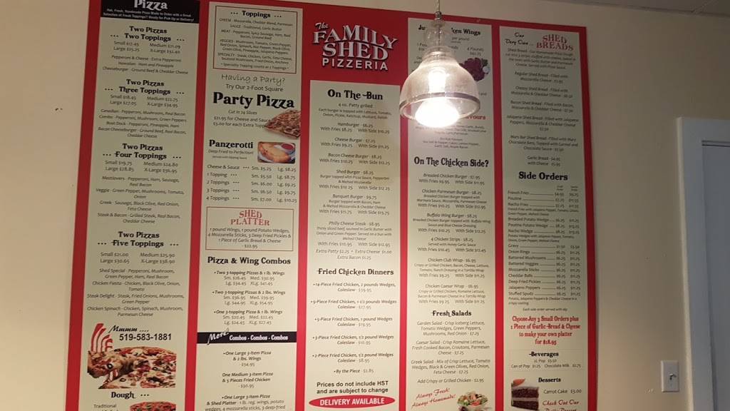 Shed The | restaurant | 301 Main St, Port Dover, ON N0A 1N0, Canada | 5195831881 OR +1 519-583-1881