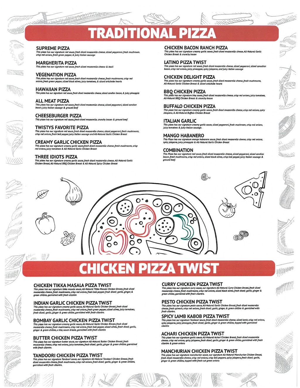 Pizza Twist - 1063 - Elk Grove, CA | restaurant | 9630 Bruceville Rd Suite 105, Elk Grove, CA 95757, USA | 9168921200 OR +1 916-892-1200