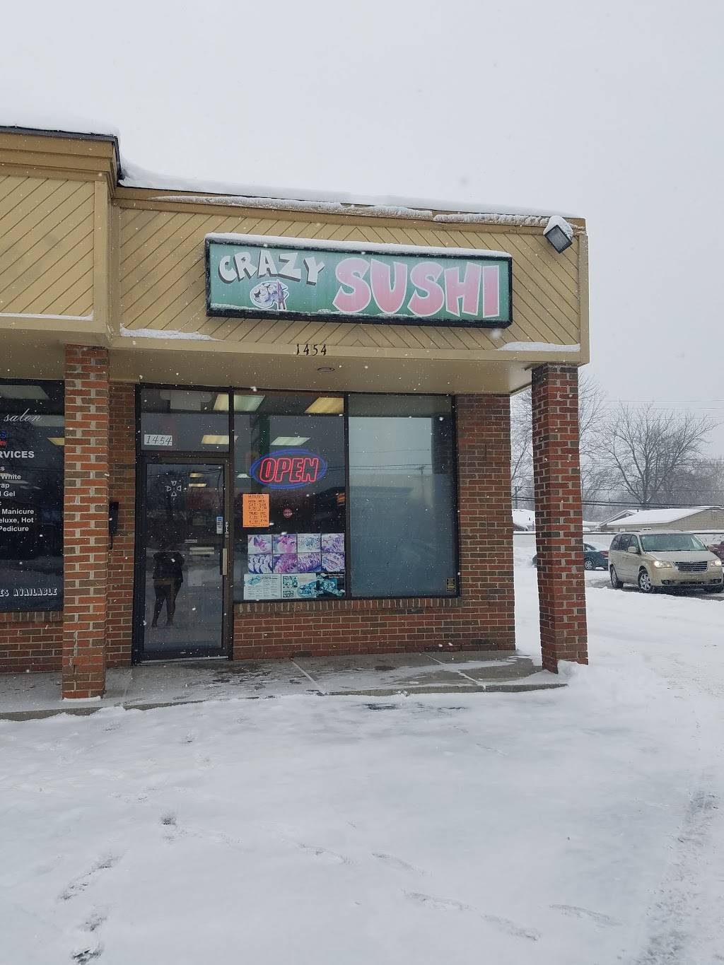 Crazy Sushi | restaurant | 1454 Twelve Mile Rd, Madison Heights, MI 48071, USA | 2485488550 OR +1 248-548-8550