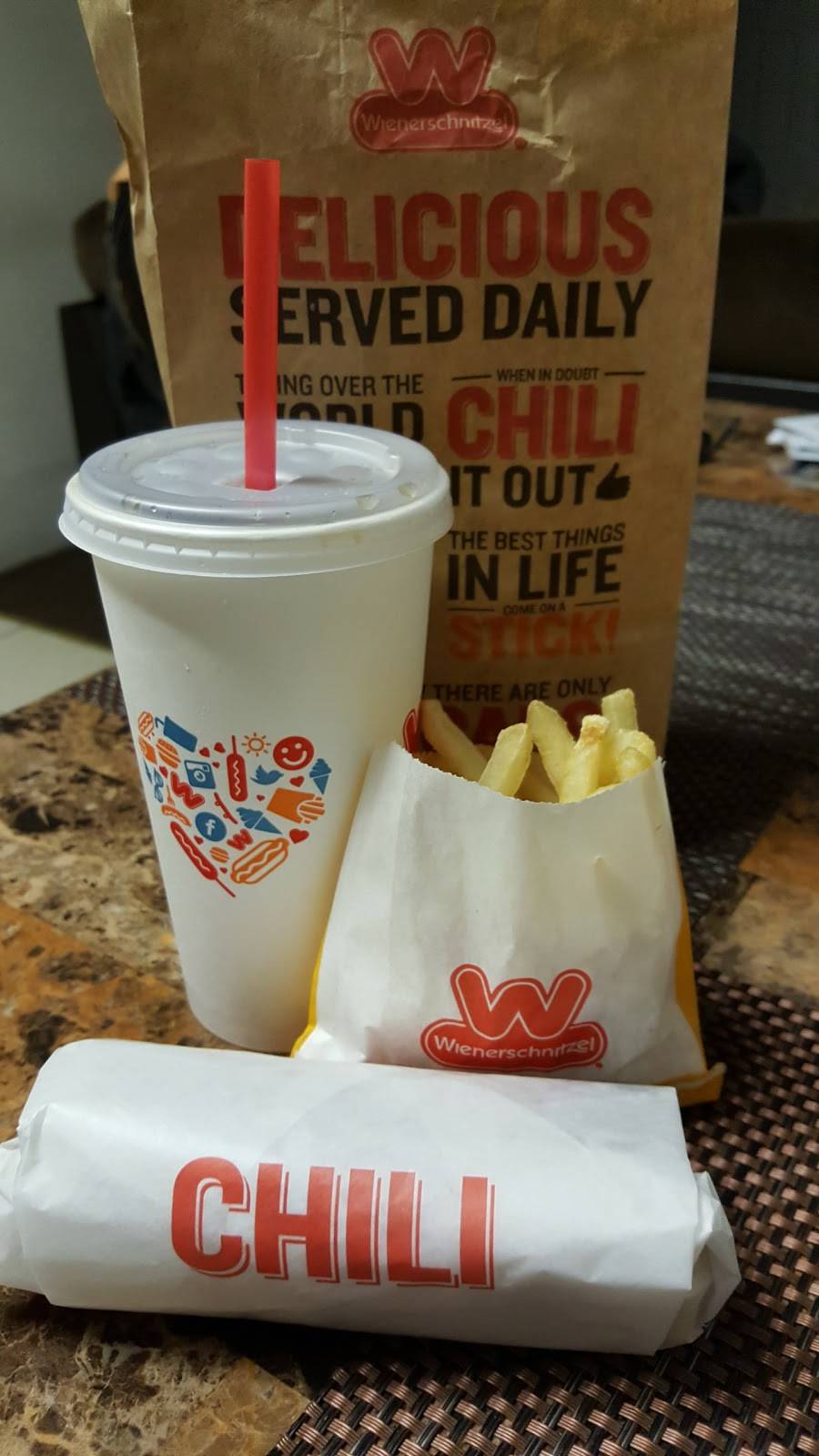 Wienerschnitzel | restaurant | 3328 Firestone Blvd, South Gate, CA 90280, USA | 3235630773 OR +1 323-563-0773