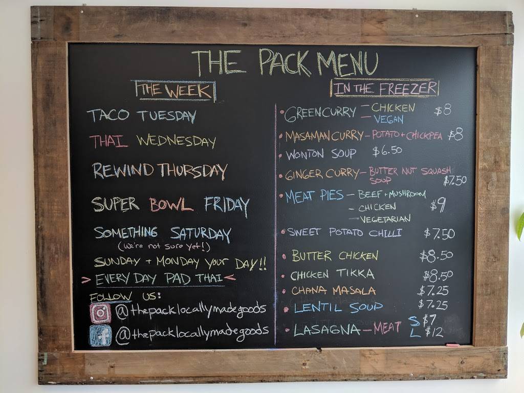 The Pack locallymadegood | restaurant | 164 Napier St, Barrie, ON L4M 0A9, Canada | 7058160007 OR +1 705-816-0007