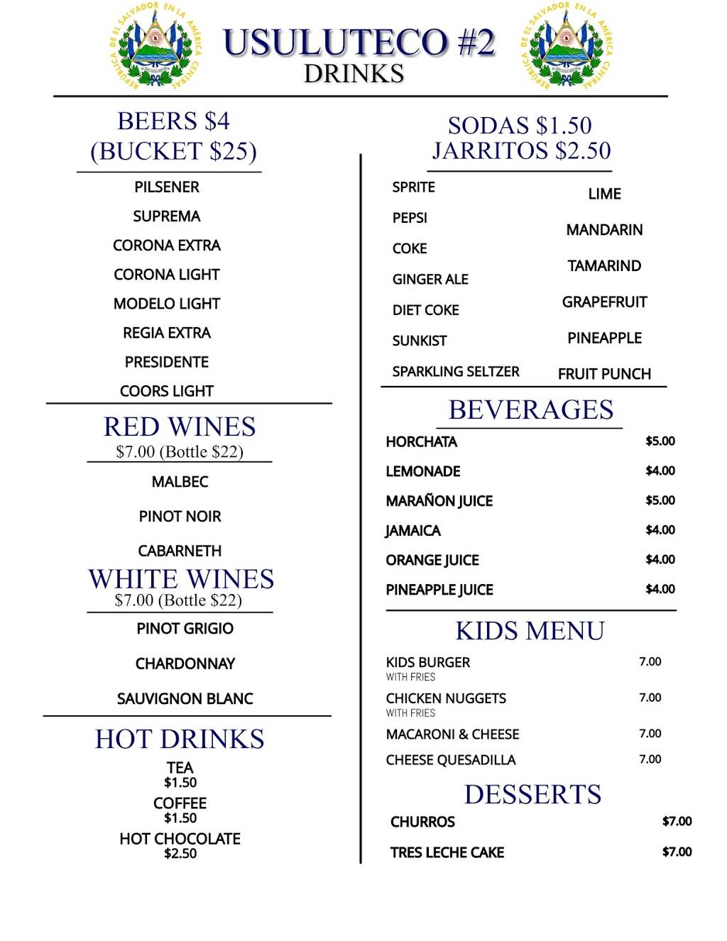 Usuluteco 2 | restaurant | 5014 3rd Ave, Brooklyn, NY 11220, USA | 7184390079 OR +1 718-439-0079