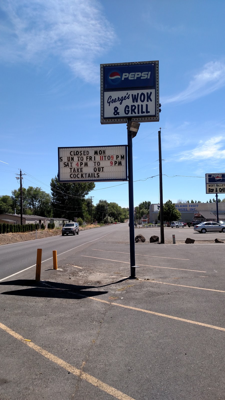 Georges Wok & Grill | restaurant | 1210 S 80th Ave, Yakima, WA 98908, USA | 5099660933 OR +1 509-966-0933