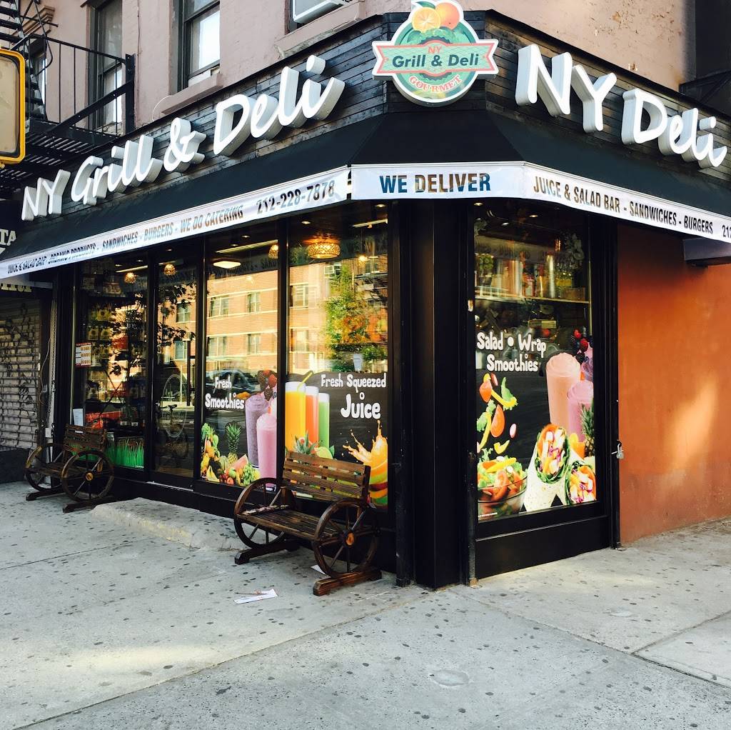 NY GRILL AND DELI | restaurant | 191 Avenue A, New York, NY 10009, USA | 2122287878 OR +1 212-228-7878