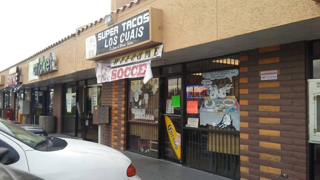 SUPER TACOS LOS CUAIS DE LAGOS | restaurant | 6522 W Glendale Ave #14, Glendale, AZ 85301, USA | 6238479935 OR +1 623-847-9935