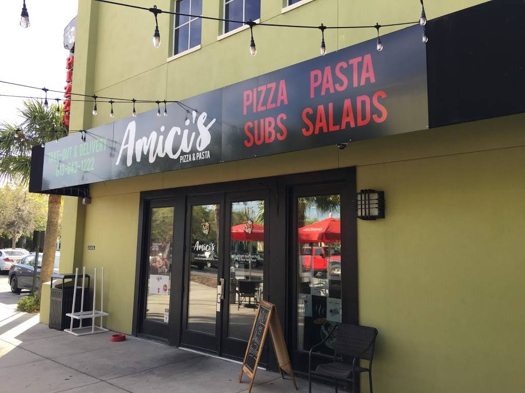 Amicis Pizza & Pasta | meal delivery | 16132 Churchview Dr #115, Lithia, FL 33547, USA | 8136431222 OR +1 813-643-1222