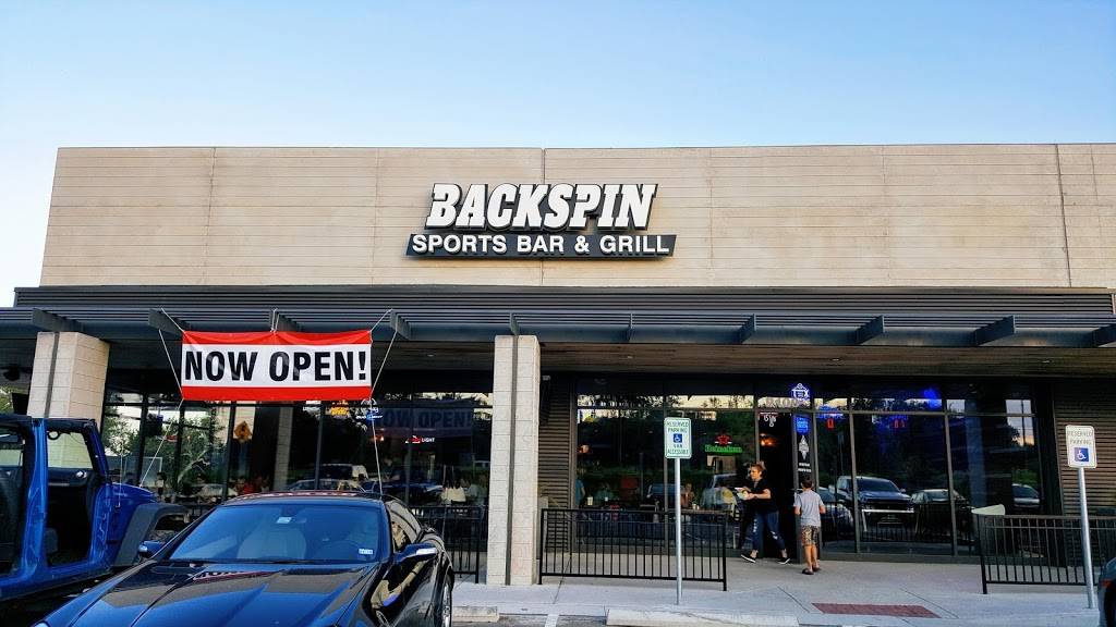 Backspin Texas Sports Bar & Grill | restaurant | 165 Hargraves Dr p100, Austin, TX 78737, USA | 5125183033 OR +1 512-518-3033