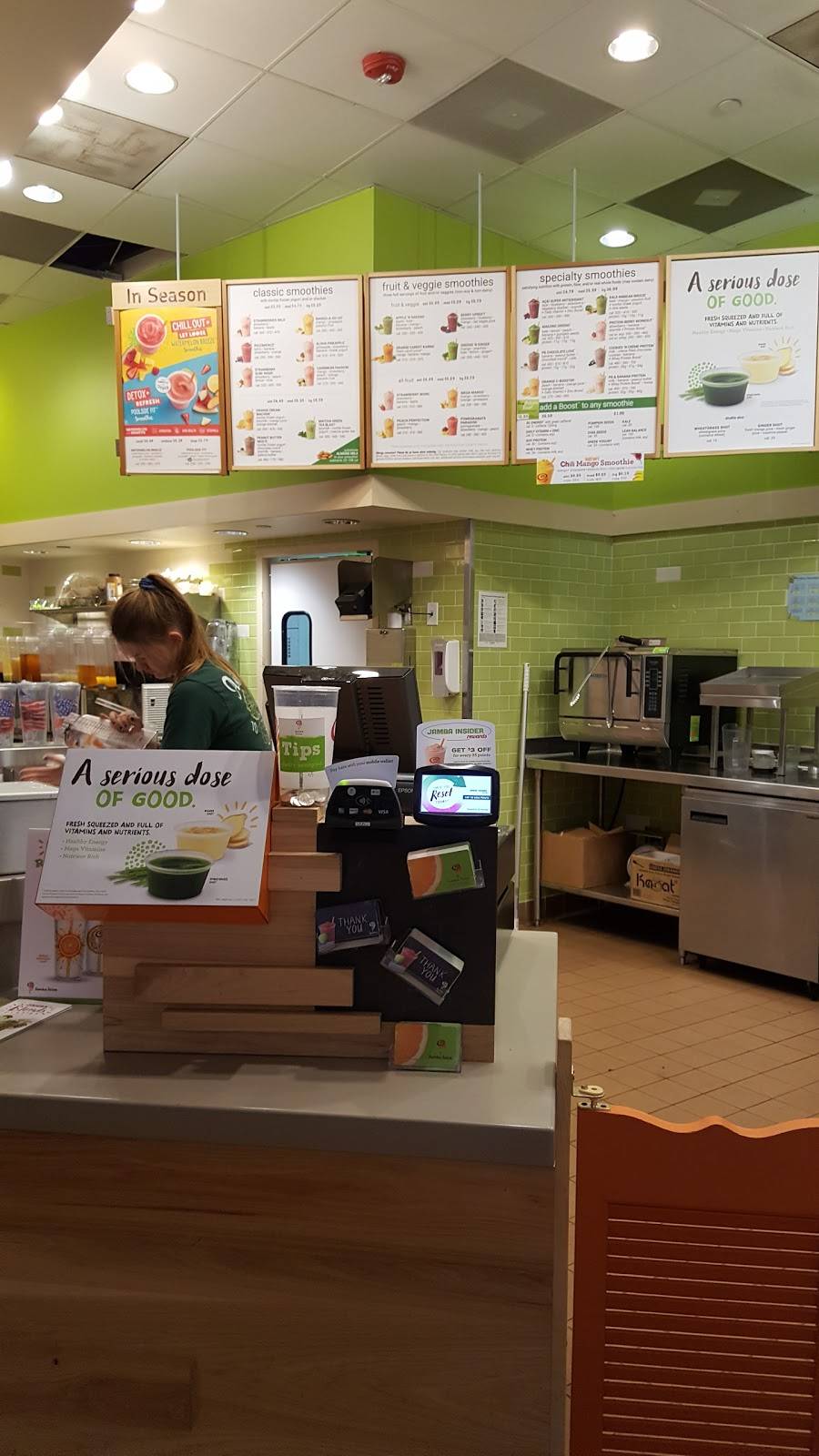 Jamba | restaurant | 173 West County Mall Drive #2260 Level, 2, Des Peres, MO 63131, USA | 3149661066 OR +1 314-966-1066