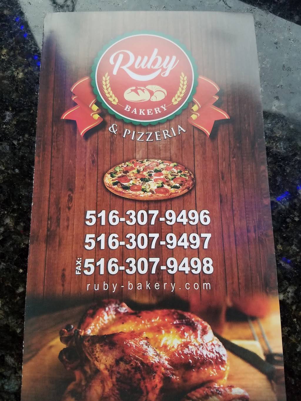 Ruby Bakery And Pizzeria | restaurant | 116 N Franklin St, Hempstead, NY 11550, USA | 5163079496 OR +1 516-307-9496