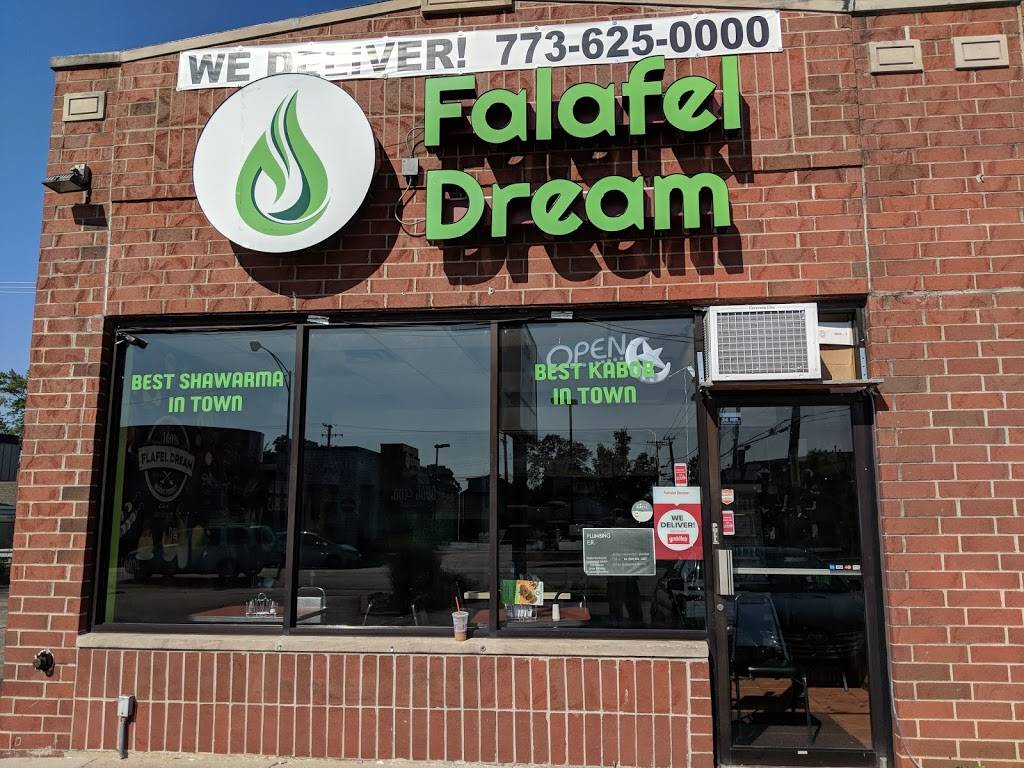 FALAFEL DREAM | restaurant | 3950 N Harlem Ave, Chicago, IL 60634, USA | 7736250000 OR +1 773-625-0000
