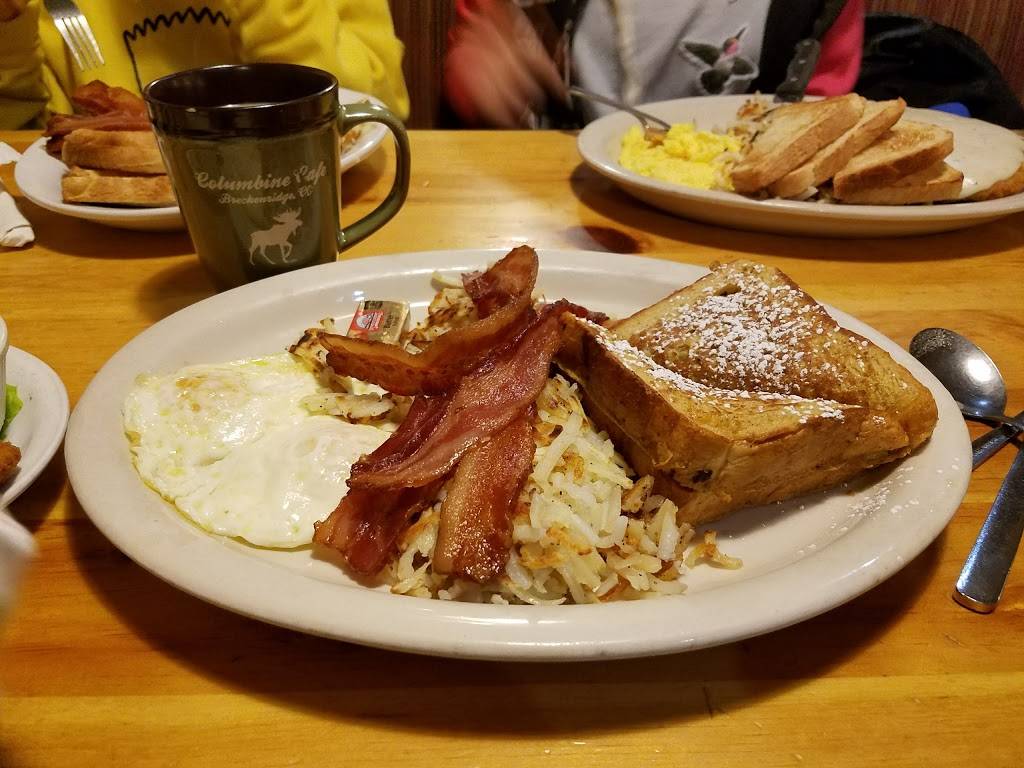 Columbine Café | cafe | 109 S Main St, Breckenridge, CO 80424, USA | 9705474474 OR +1 970-547-4474