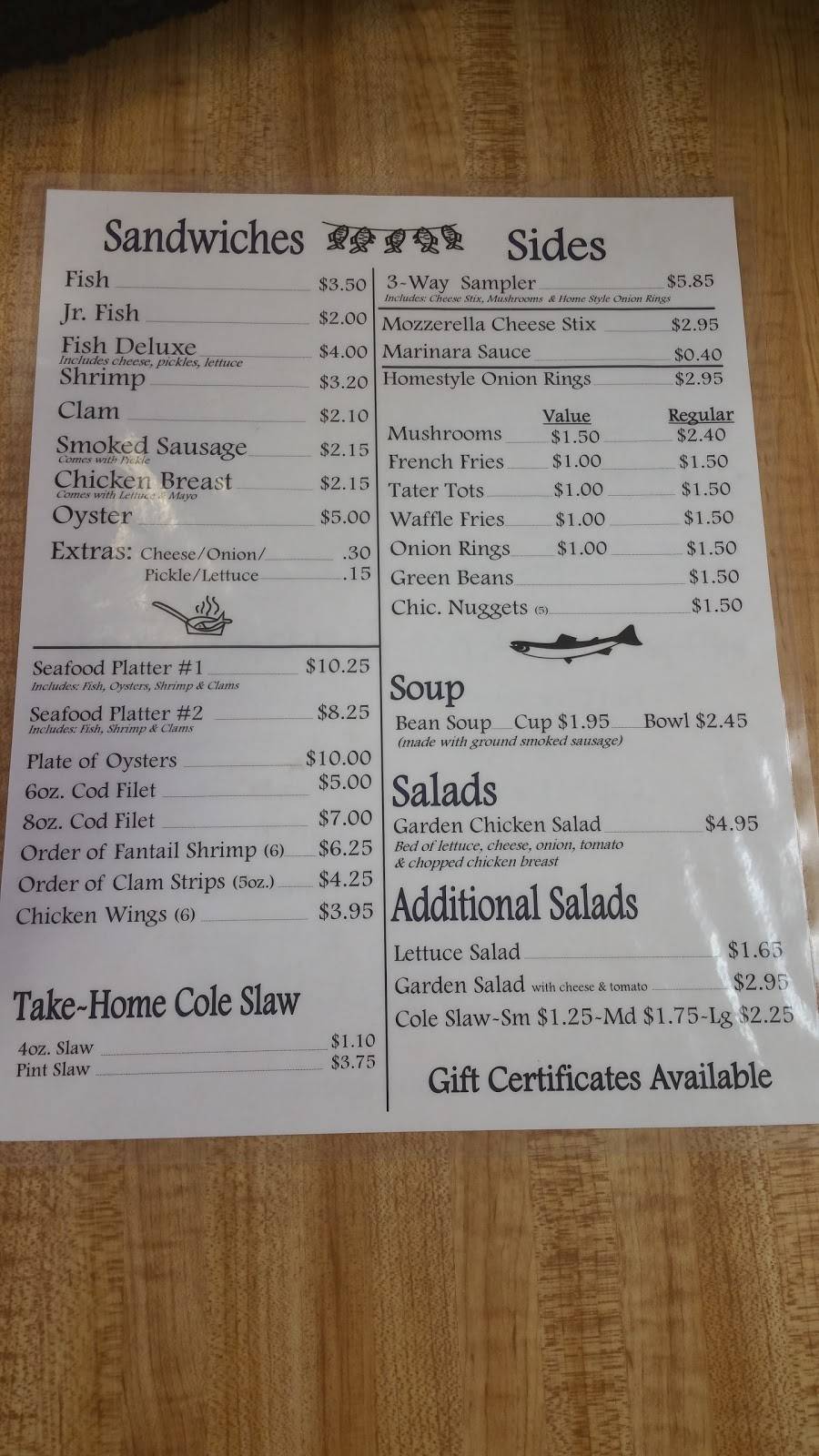 Thimmes Fish Shack | restaurant | 619 W Fair Ave, Lancaster, OH 43130, USA | 7406539571 OR +1 740-653-9571