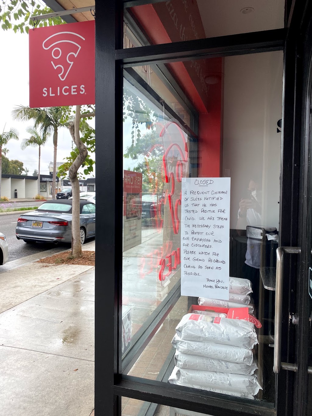 Slices | restaurant | 2801 East Coast Hwy, Corona Del Mar, CA 92625, USA | 9494325190 OR +1 949-432-5190