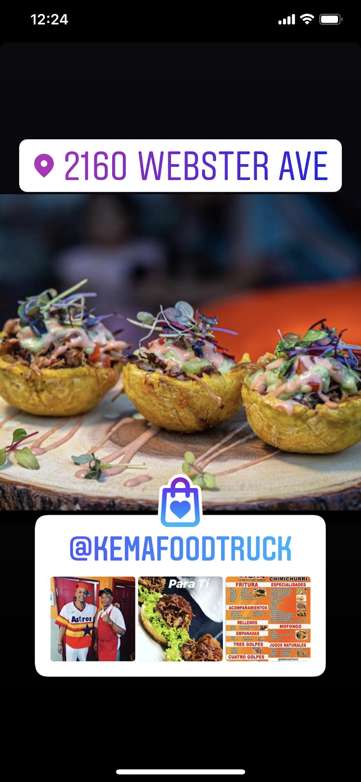 Kema chimi fritura food truck | restaurant | 2160 Webster Ave, Bronx, NY 10457, USA | 3479630838 OR +1 347-963-0838