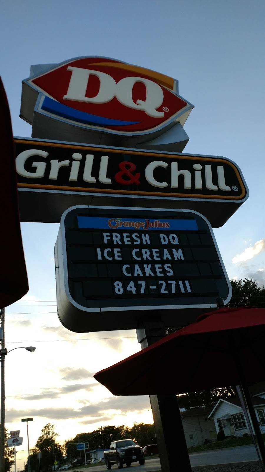 Dairy Queen Grill & Chill | restaurant | 1820 Keokuk St, Hamilton, IL 62341, USA | 2178472711 OR +1 217-847-2711