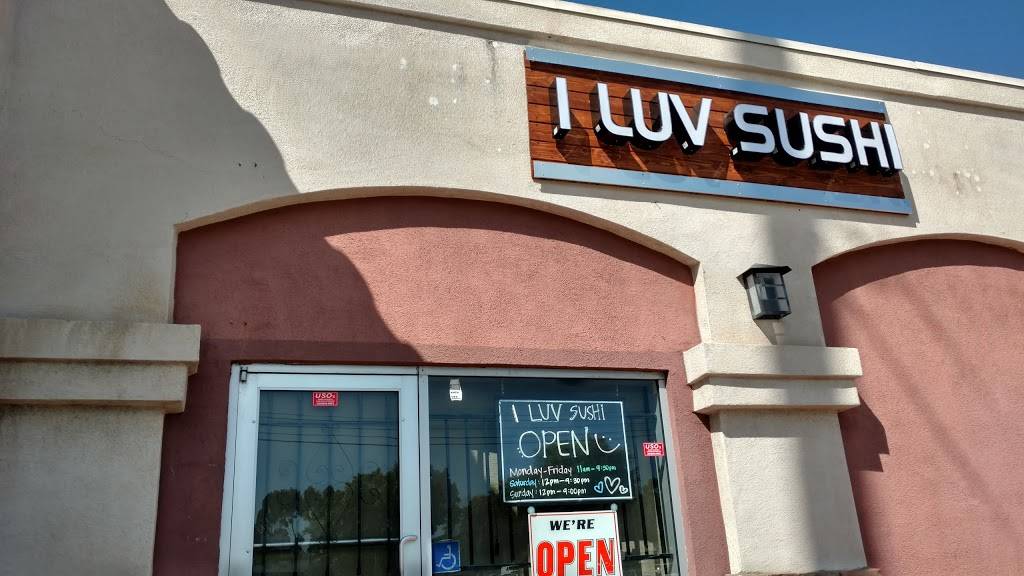 I Luv Sushi | restaurant | 3215 E Carson St, Lakewood, CA 90712, USA | 5624218917 OR +1 562-421-8917