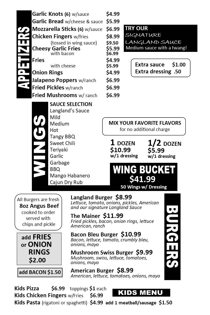 Langlands | restaurant | 1771 Union Center Maine Hwy, Endicott, NY 13760, USA | 6074443055 OR +1 607-444-3055