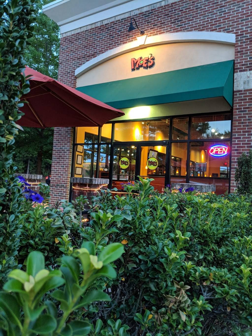 Moes Southwest Grill | restaurant | 280 Meeting St, Cary, NC 27511, USA | 9198541111 OR +1 919-854-1111