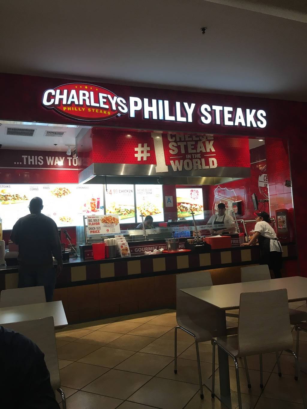 Charleys Philly Steaks | restaurant | 10800 Pico Blvd #308, Los Angeles, CA 90064, USA | 3104750695 OR +1 310-475-0695