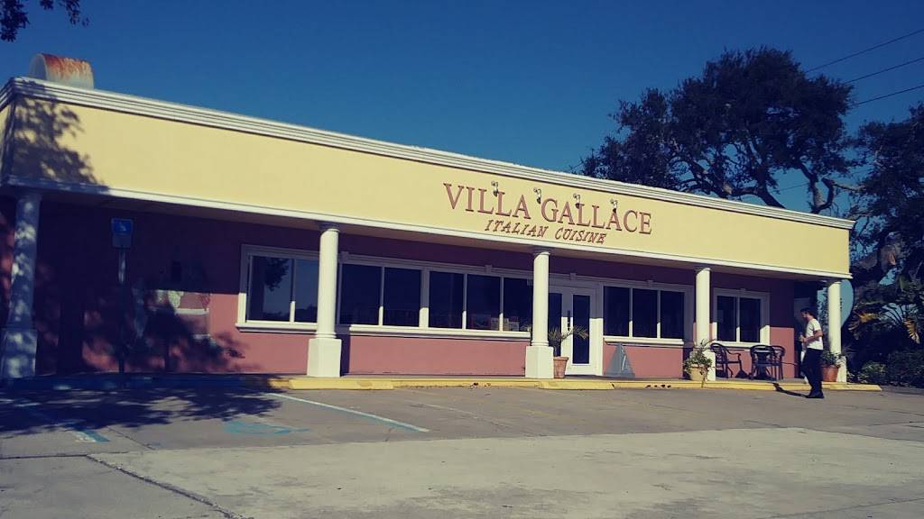 Villa Gallace | restaurant | 109 Gulf Blvd, Indian Rocks Beach, FL 33785, USA | 7275960200 OR +1 727-596-0200