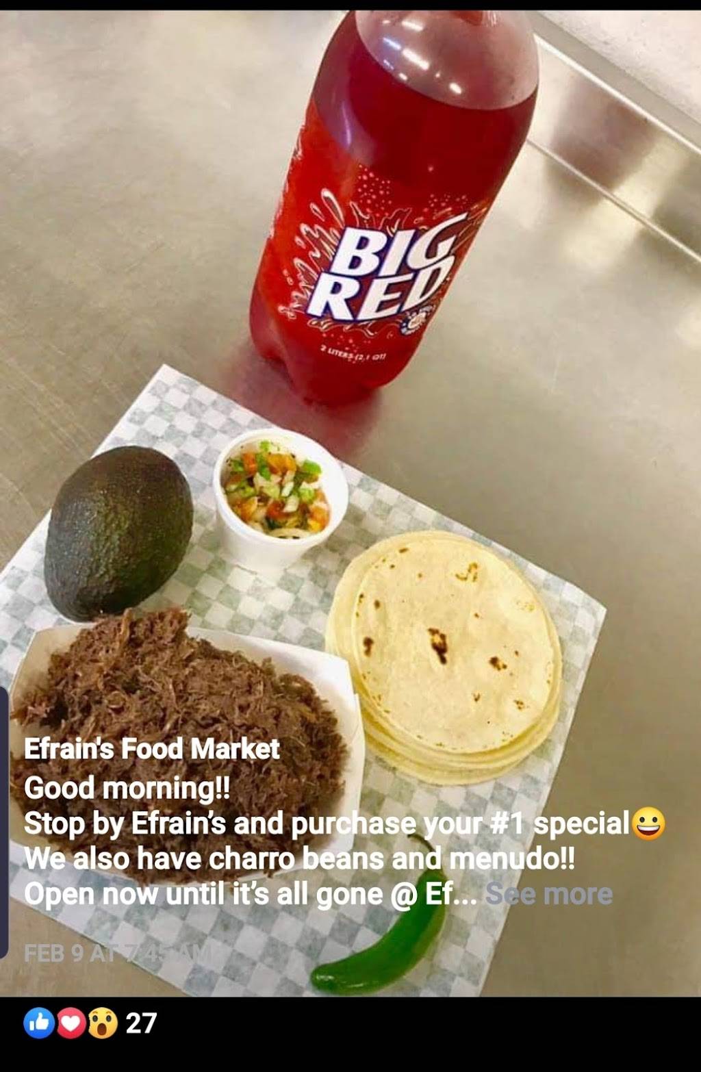 Efrains Food Market | restaurant | 1222 Saltillo St, San Antonio, TX 78207, USA | 2104354004 OR +1 210-435-4004