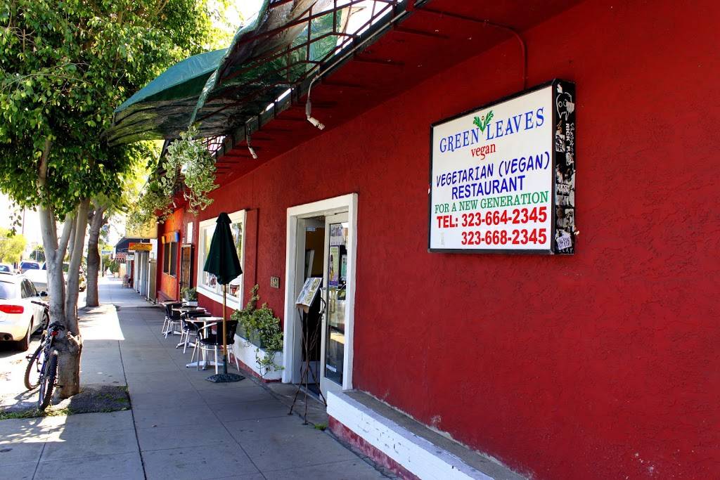 Green Leaves Vegan | restaurant | 4442, 1769 Hillhurst Ave, Los Angeles, CA 90027, USA | 3236642345 OR +1 323-664-2345
