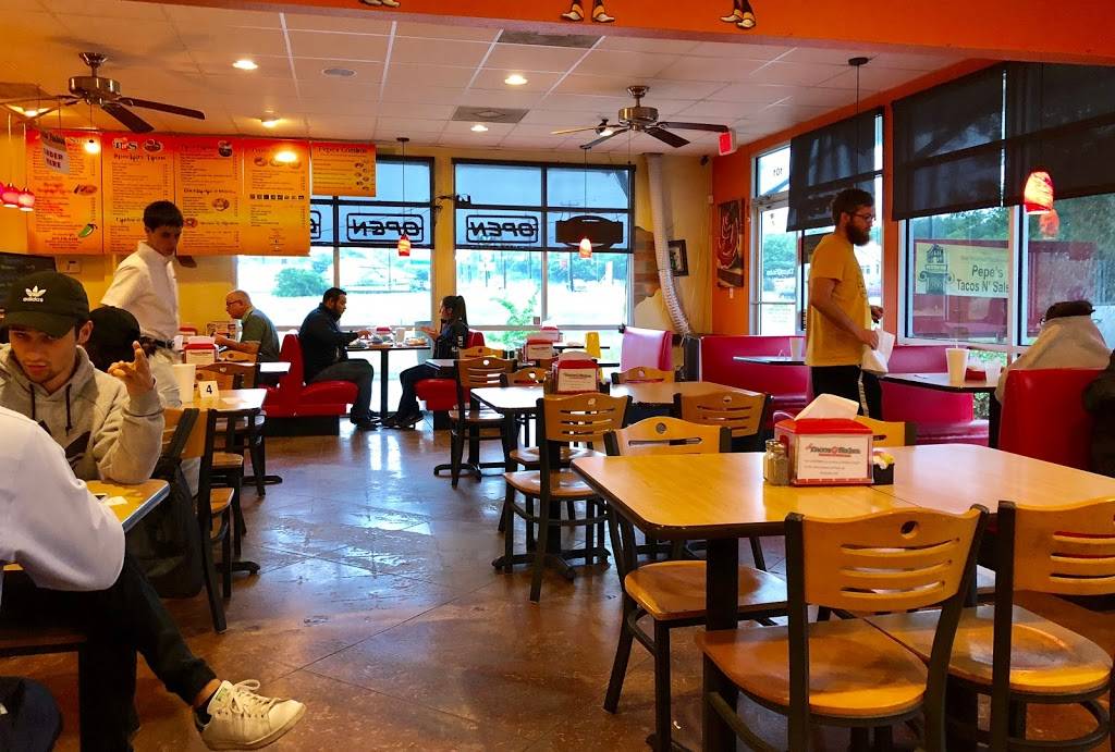 Pepes Tacos N Salsa | restaurant | 12820 Jones Maltsberger Rd, San Antonio, TX 78247, USA | 2102368288 OR +1 210-236-8288