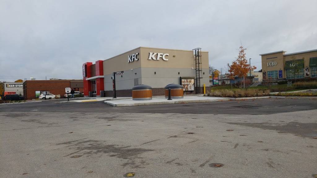 KFC | restaurant | 150 Holiday Inn Dr, Cambridge, ON N3C 0A1, Canada | 5196584669 OR +1 519-658-4669