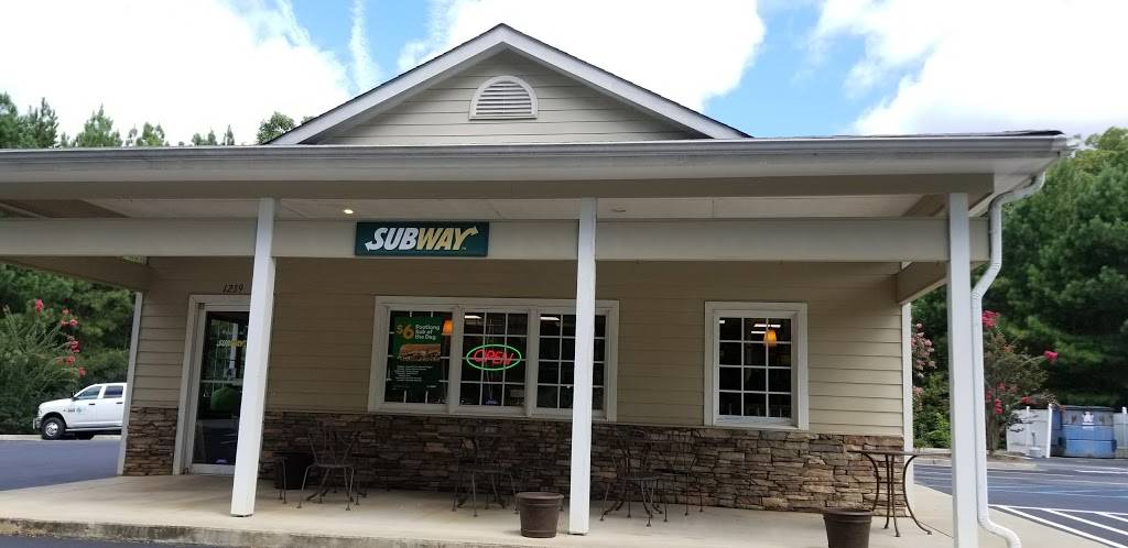 Subway | restaurant | 1239 Stamp Creek Rd, Salem, SC 29676, USA | 8649441991 OR +1 864-944-1991