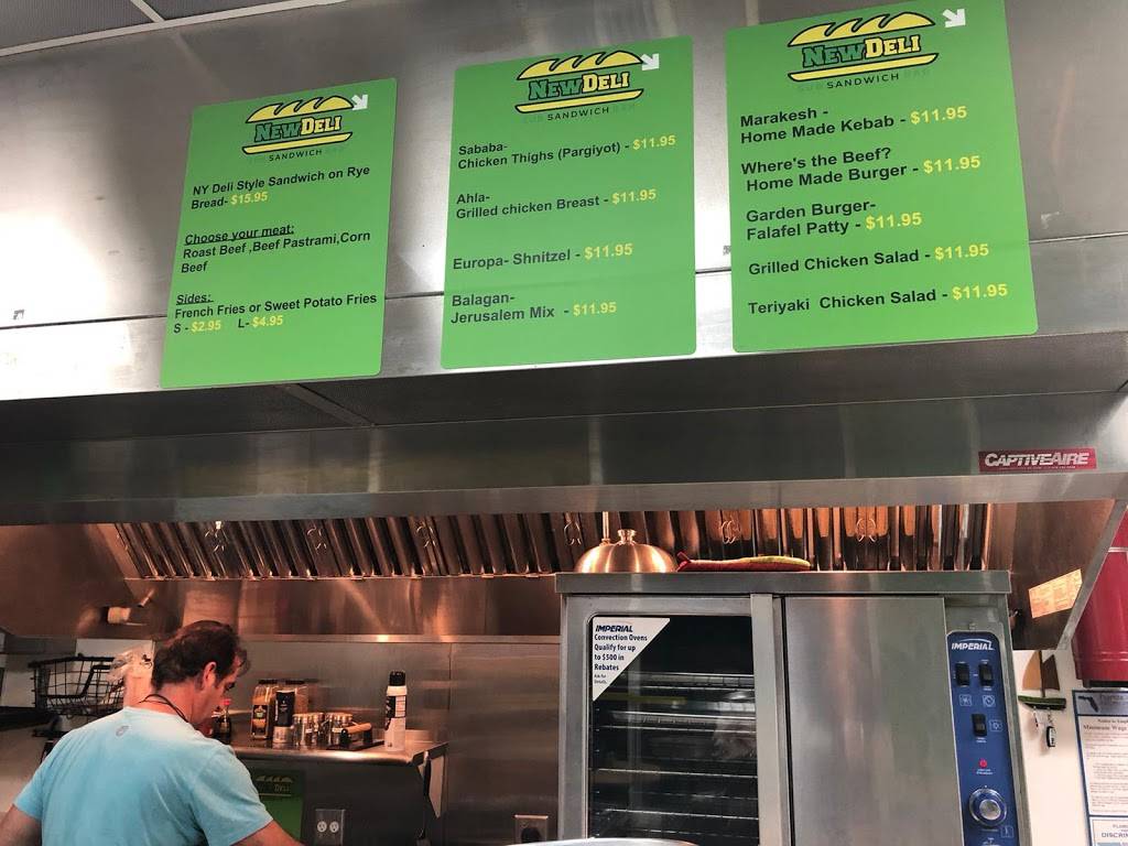 NewDeli Subs - Kosher - Hollywood | restaurant | 6600 Stirling Rd, Hollywood, FL 33024, USA | 7542011777 OR +1 754-201-1777