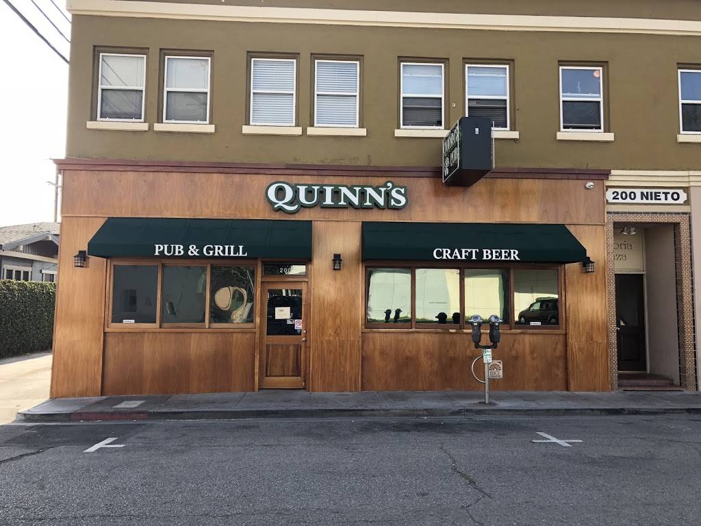 Quinns Pub & Grill | restaurant | 200 Nieto Ave suite a, Long Beach, CA 90803, USA | 5624342606 OR +1 562-434-2606