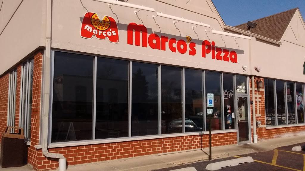 Marcos Pizza | meal delivery | 2010 183rd St, Homewood, IL 60430, USA | 7086471135 OR +1 708-647-1135