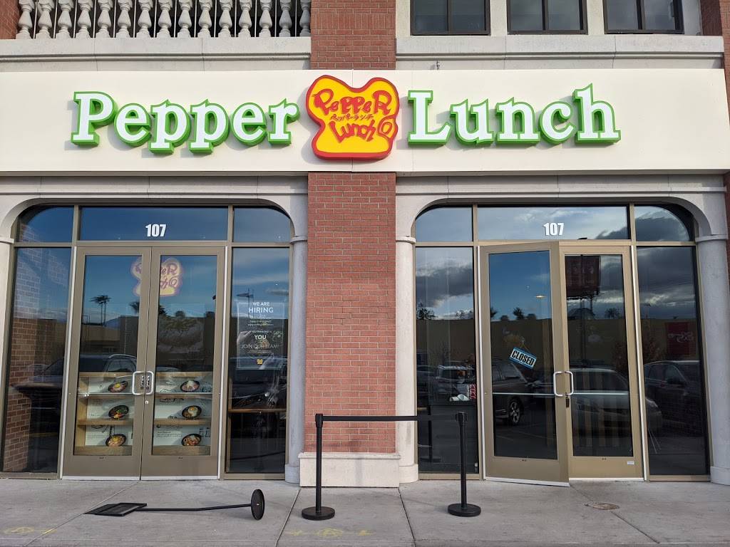 Pepper Lunch | restaurant | 4258 Spring Mountain Rd #107, Las Vegas, NV 89102, USA | 7022720818 OR +1 702-272-0818