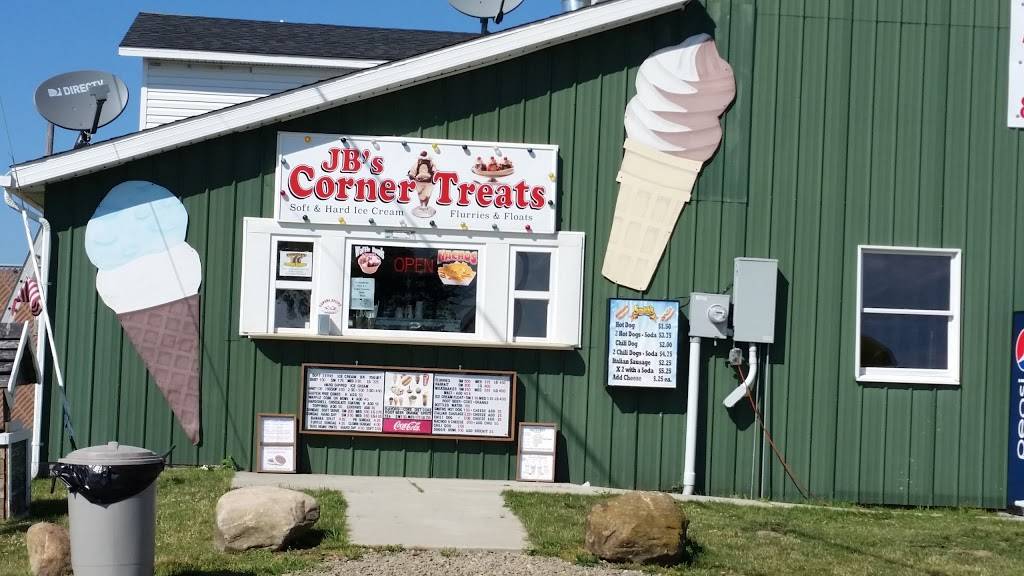 JBs Corner Treats | restaurant | 10101-10457 PA-89, North East, PA 16428, USA | 8148738812 OR +1 814-873-8812