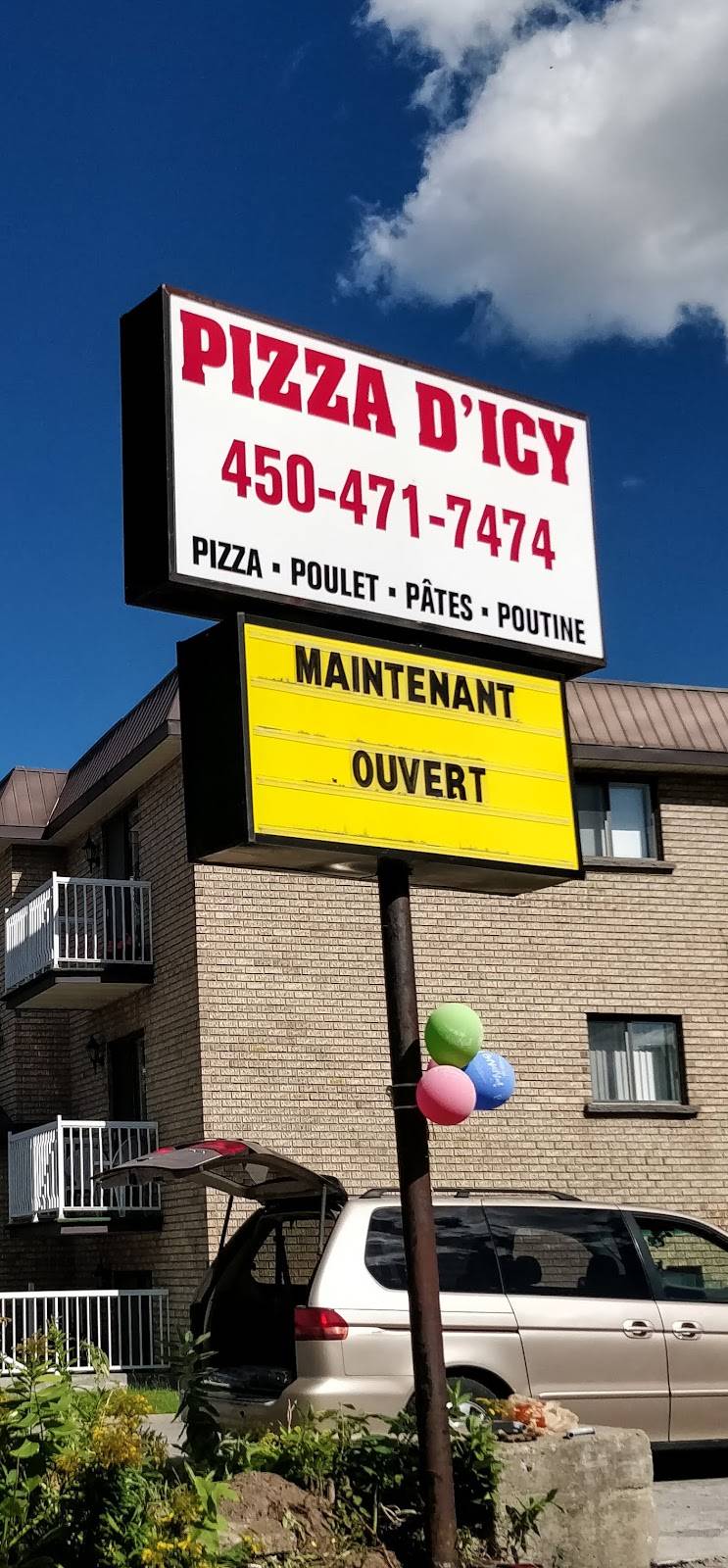 Pizza Dicy | restaurant | 2894 Chemin Saint-Charles, Terrebonne, QC J6V 1B8, Canada | 4504717474 OR +1 450-471-7474