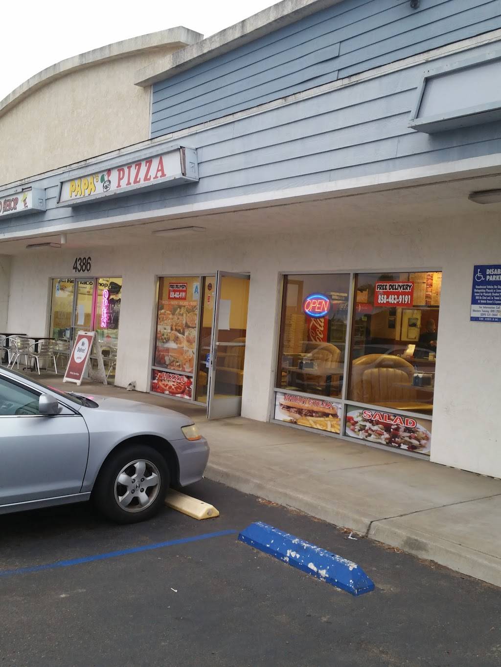 Papas Pizza | restaurant | 4388 Moraga Ave, San Diego, CA 92117, USA | 8584839191 OR +1 858-483-9191