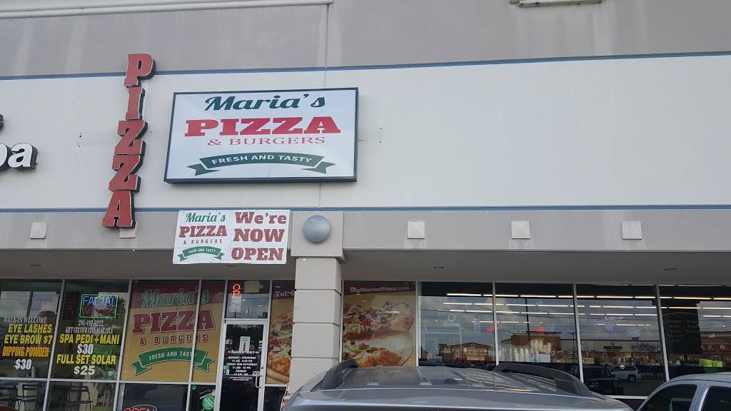 Marias Pizza & Burgers | restaurant | 3811 N Fry Rd c, Katy, TX 77449, USA | 8329744851 OR +1 832-974-4851