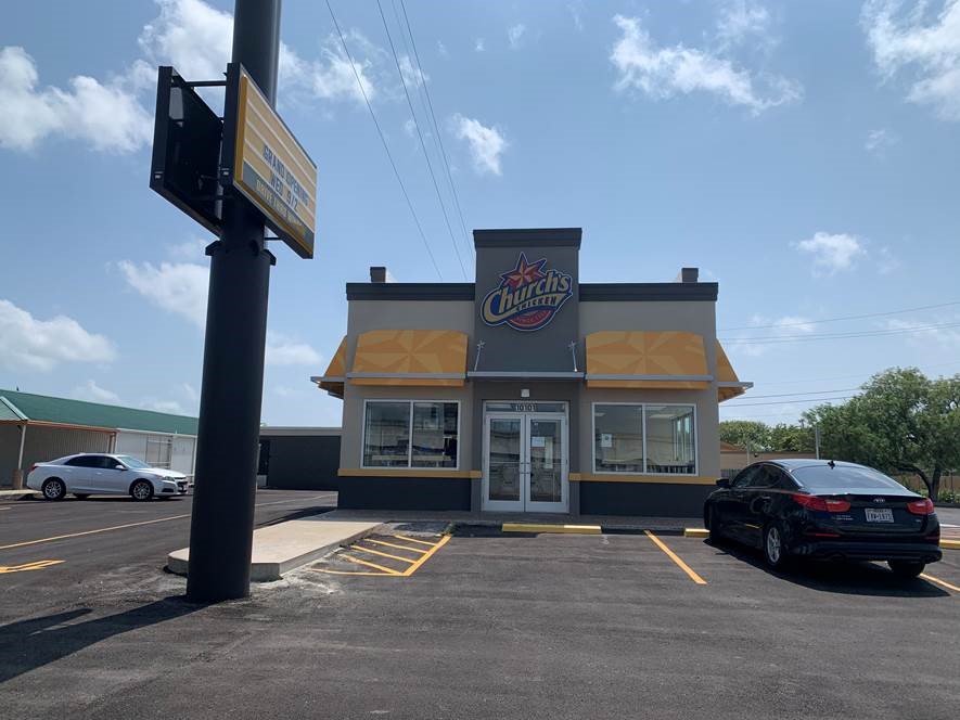 Churchs Chicken | restaurant | 10101 S Padre Island Dr, Corpus Christi, TX 78418, USA | 3613530041 OR +1 361-353-0041