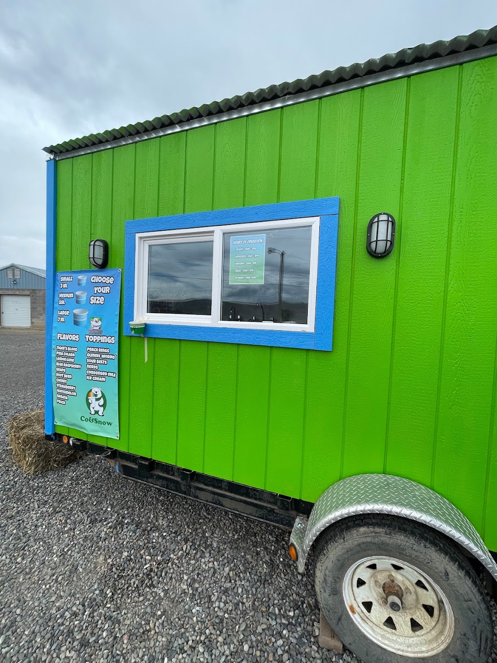 Co&Snow shaved ice | restaurant | 965 US-6, Fruita, CO 81521, USA | 9708521283 OR +1 970-852-1283