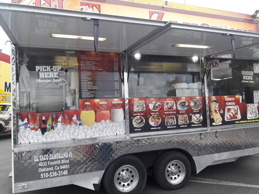 El Taco Zamorano | restaurant | 4256 CA-185, Oakland, CA 94601, USA | 5102004749 OR +1 510-200-4749