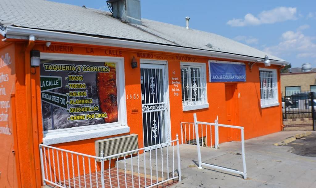 La Calle Taqueria Y Carnitas | restaurant | 1565 W Alameda Ave, Denver, CO 80223, USA | 7205836586 OR +1 720-583-6586