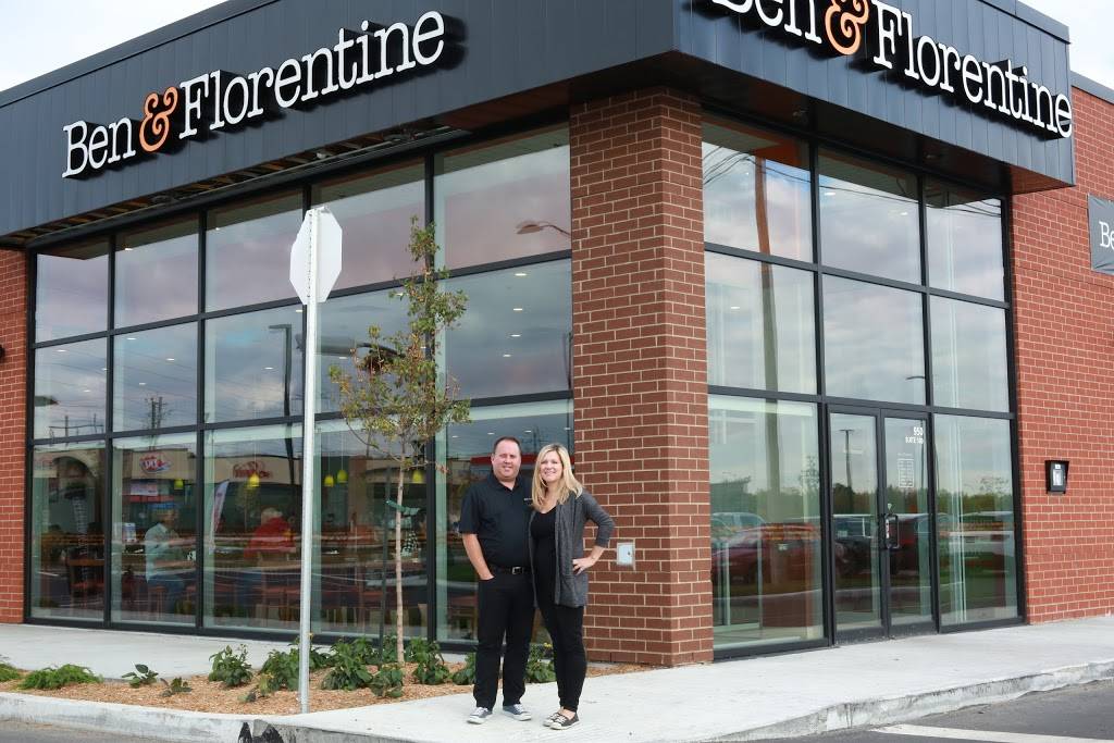 Ben & Florentine | restaurant | 950 Boulevard des Prés-Verts Local 100, La Prairie, QC J5R 0R3, Canada | 4504444555 OR +1 450-444-4555