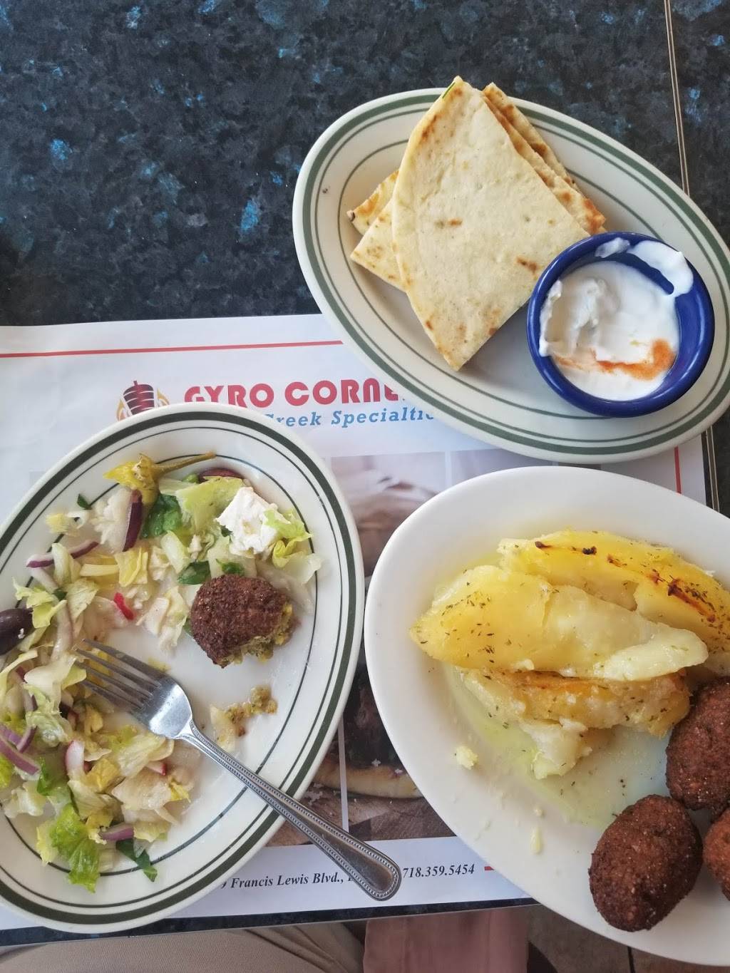 Gyro Corner | restaurant | 3269 Francis Lewis Blvd, Flushing, NY 11358, USA | 7183595454 OR +1 718-359-5454