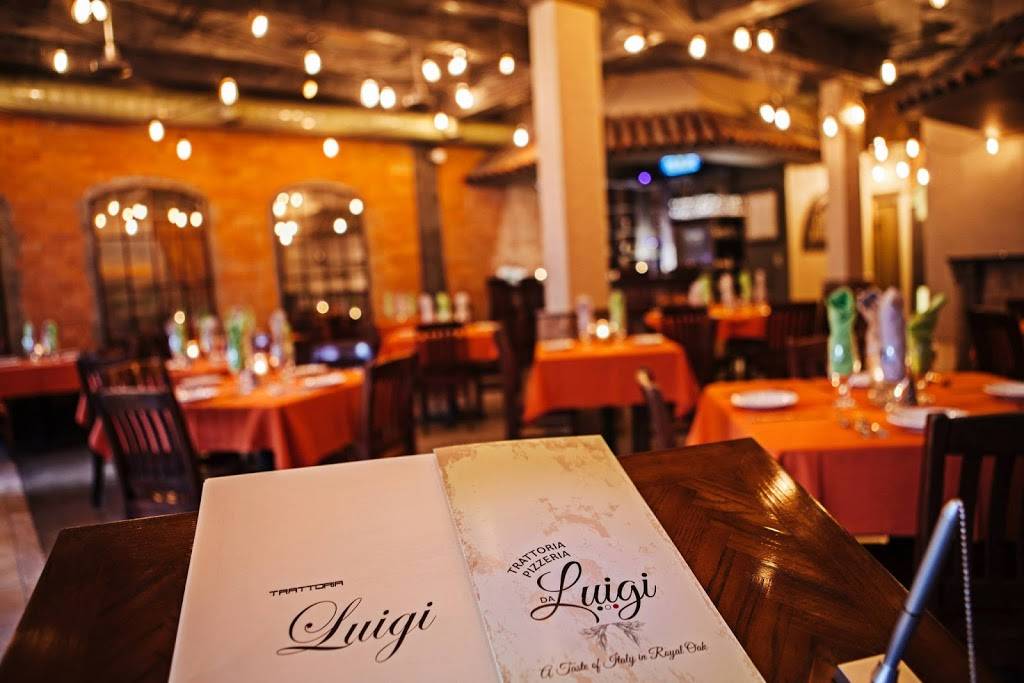 Trattoria Da Luigi | restaurant | 415 S Washington Ave, Royal Oak, MI 48067, USA | 2485424444 OR +1 248-542-4444